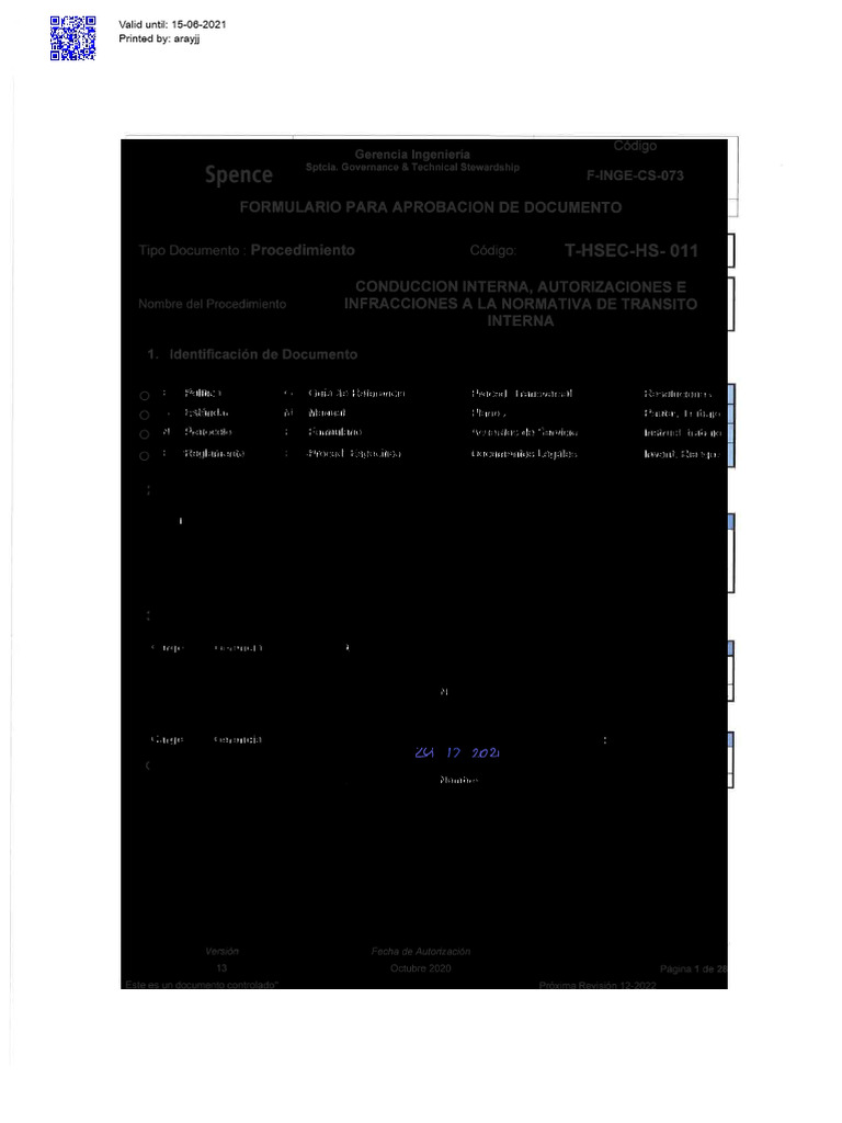 T-HSEC-HS-011 Driving Licenses Violations | PDF | Driver's License ...