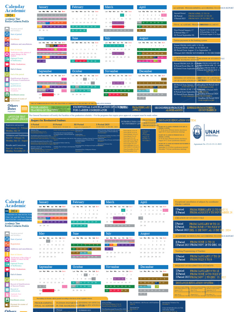 2024 Academic Programming Calendar | PDF | Educational Stages