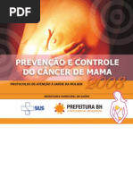 Cartilha - Prevencao e Controle Do CA de Mama - BH