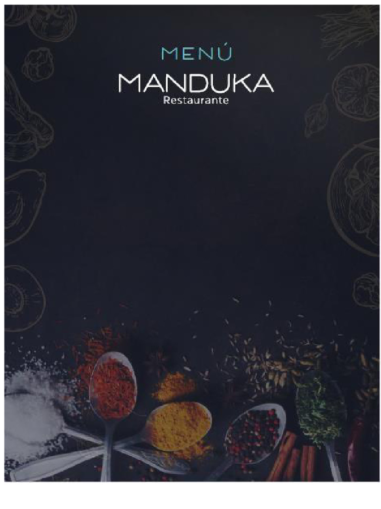 Menu Makanan dan Minuman Manduka | PDF