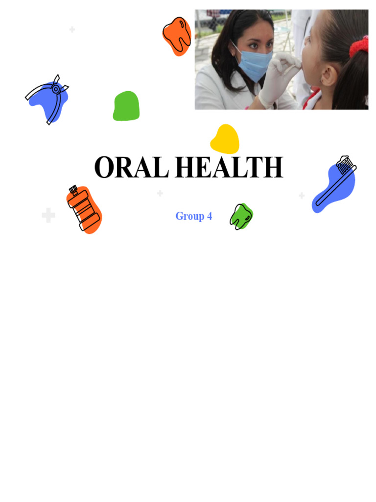 Oral Health Guidelines and Epidemiology | PDF | Oral Hygiene | Dentistry