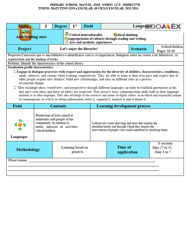 Exploring School Libraries Project | PDF | Cognitive Science | Behavior ...