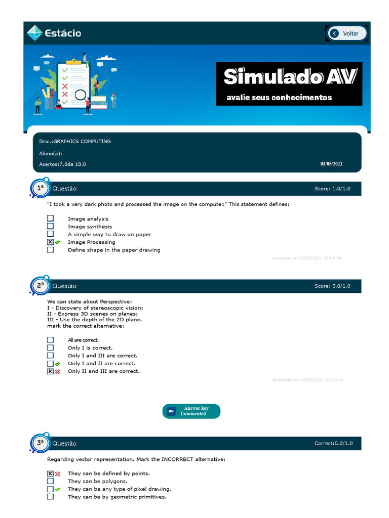 Graphics Computing Exam Insights | PDF | 3 D Computer Graphics ...
