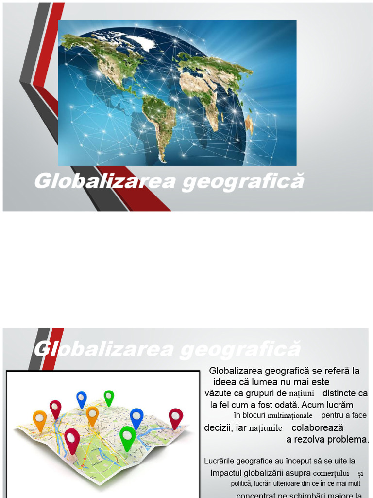 Globalizare Geografică Carolyn Gamutan | PDF