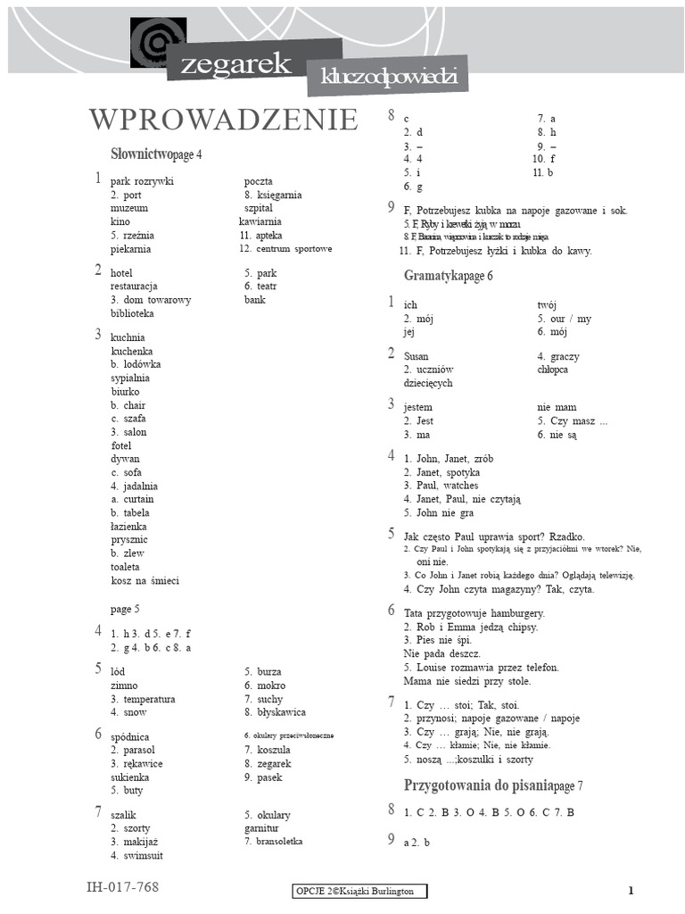 Opcje2 ANK WB | PDF