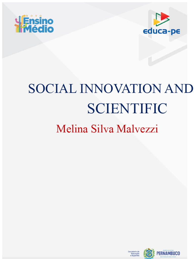 Social and Scientific Innovation Guide | PDF | Innovation | Microcredit