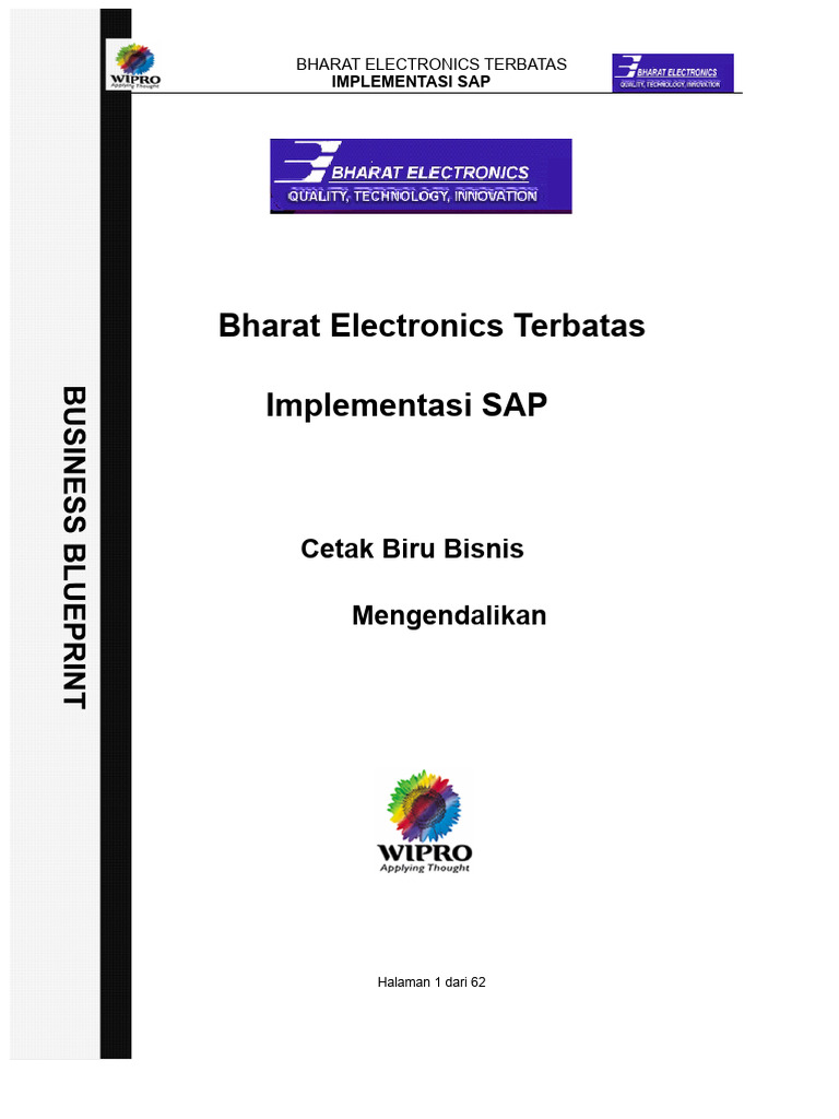 Implementasi SAP di Bharat Electronics | PDF