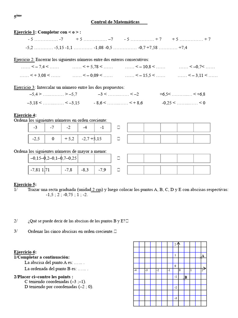 Capítulo 5 - Control CORREGIDO - Sitio | PDF | Aritmética | Números