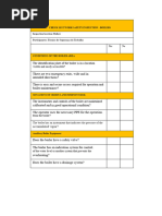 Portable Electrical Tools Inspection Checklist | PDF | Electrical ...