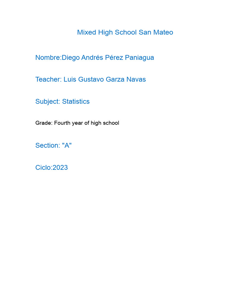 Understanding Statistical Graphs in High School | PDF | Scatter Plot ...