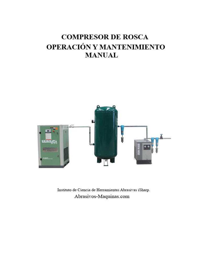 Manual de Compresores de Tornillo: Operación y Mantenimiento | PDF ...