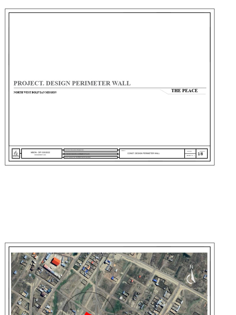 Perimeter Wall Design for Rosalinda Urbanization | PDF | Masonry | Building