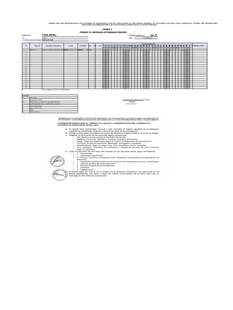 Annex 3 and 4 Formats - April | PDF | Labor | Labor Relations