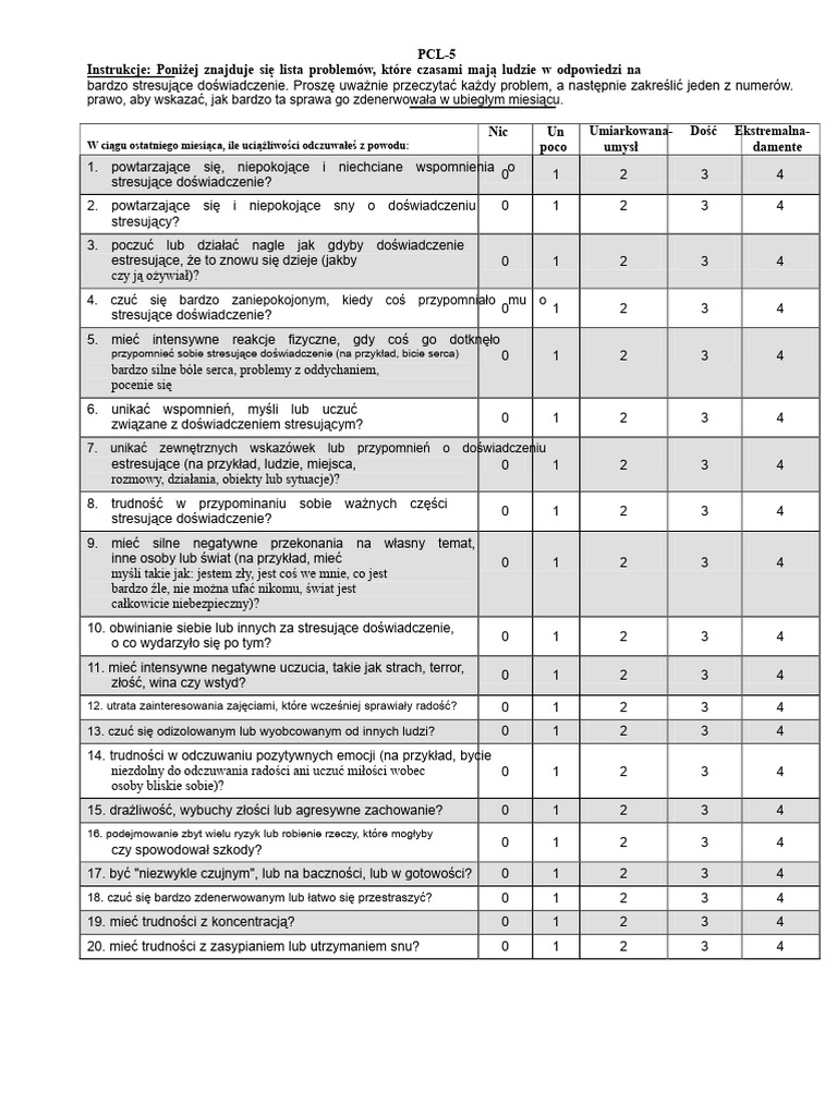 PCL 5 Wersja Hiszpańska | PDF