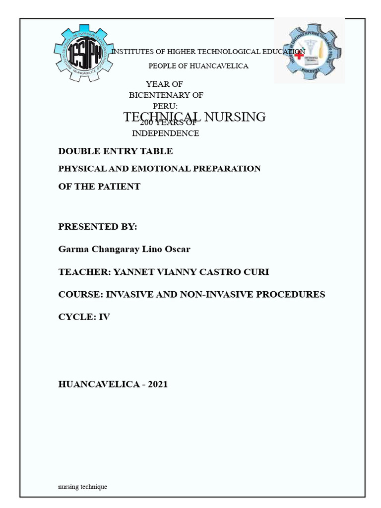 Preoperative Patient Care in Nursing | PDF | Surgery | Clinical Medicine