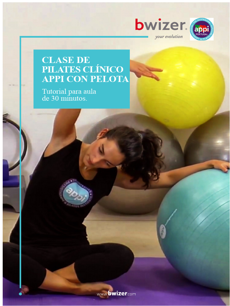 Ebook - Clase de Pilates Clínico APPI Con Pelota | PDF