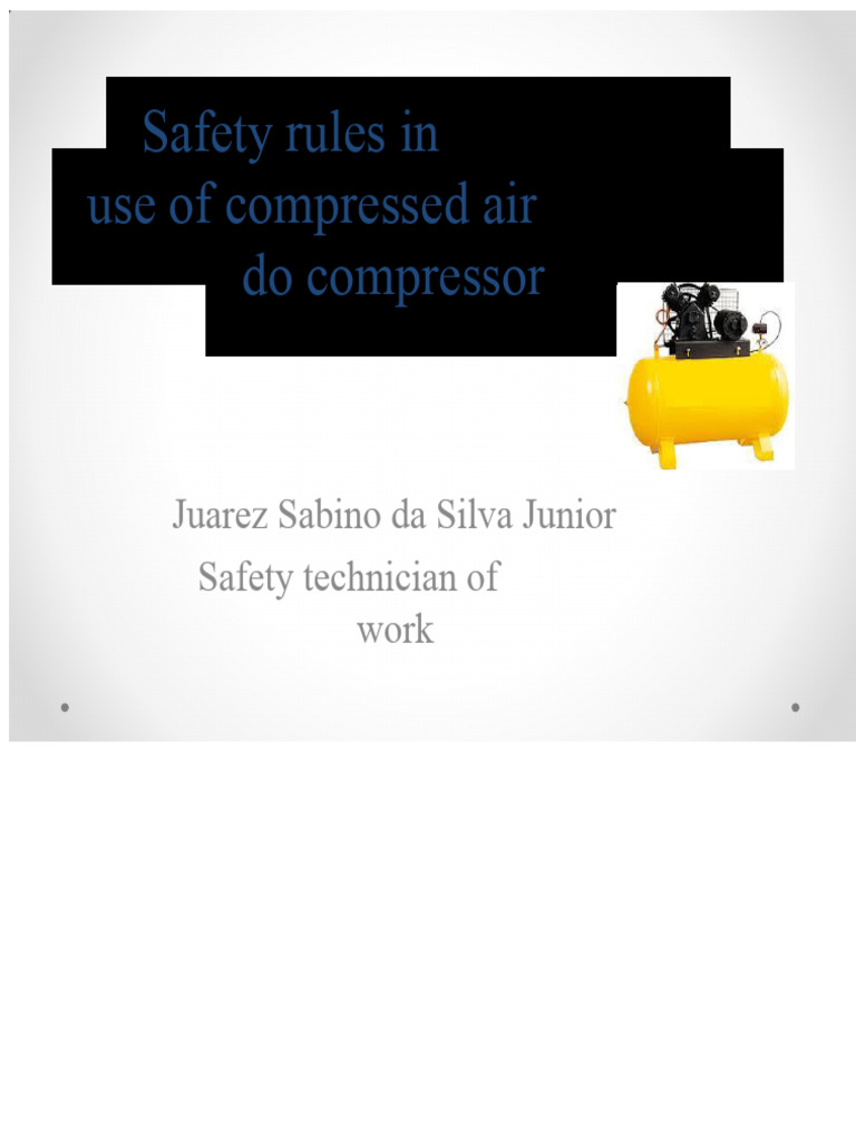 Compressed Air Safety Guidelines | PDF | Valve | Gases