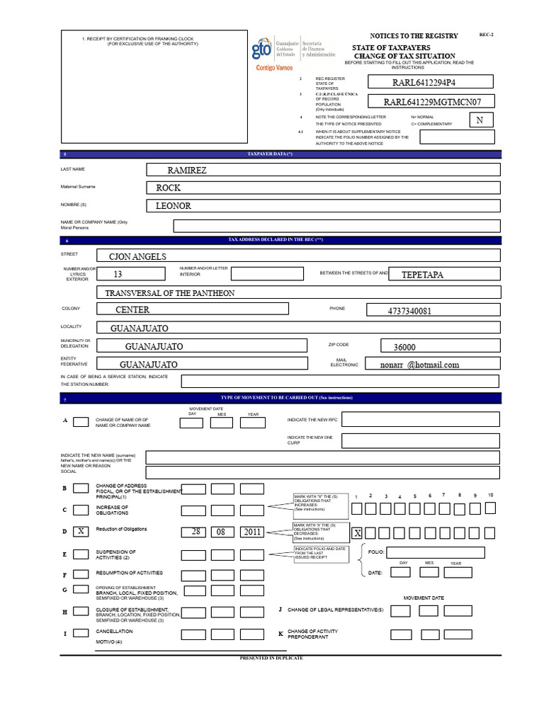 Rec 2 | PDF | Taxes | Taxpayer