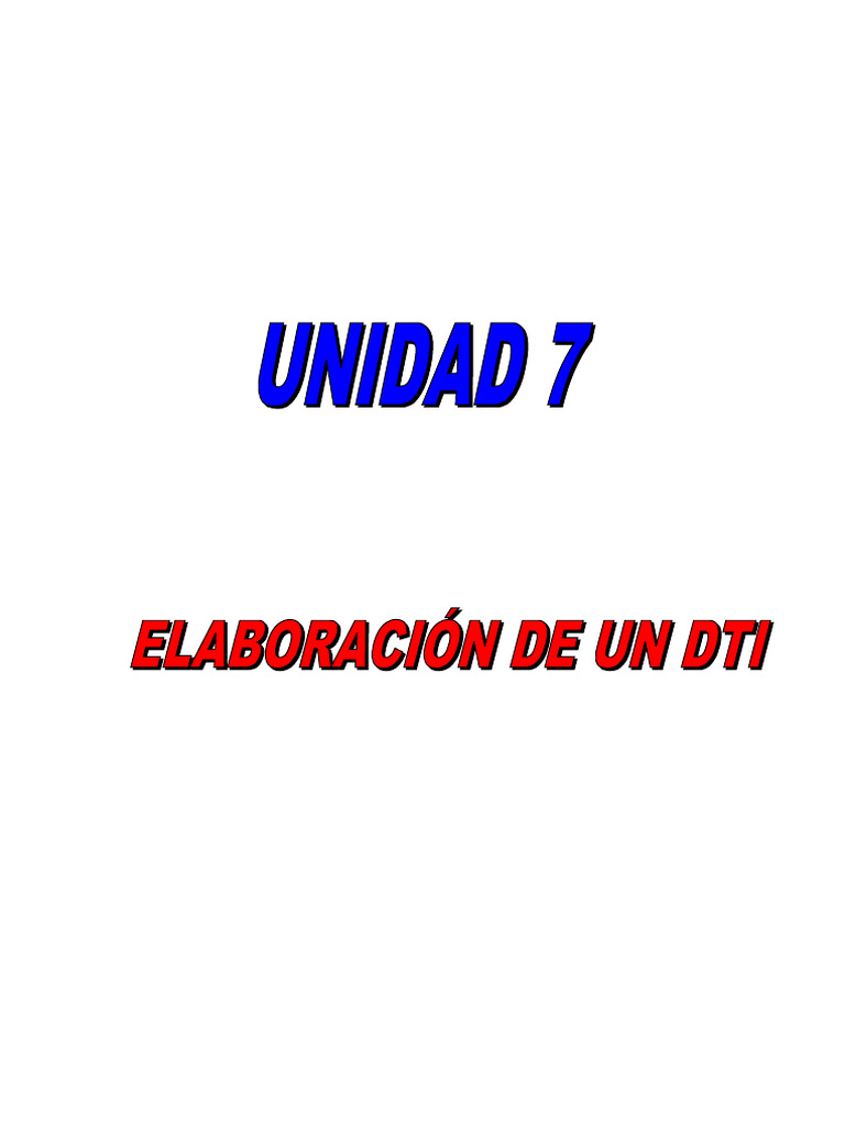 Unit 7 Preparation of The Dti | PDF | Instrumentation | Mechanical ...