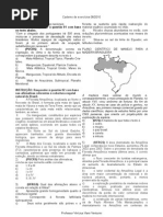 Exercícios de Clima e Biomas Nacionais