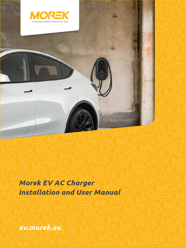 Morek EV Charger Installation Guide | PDF | Electrical Connector ...