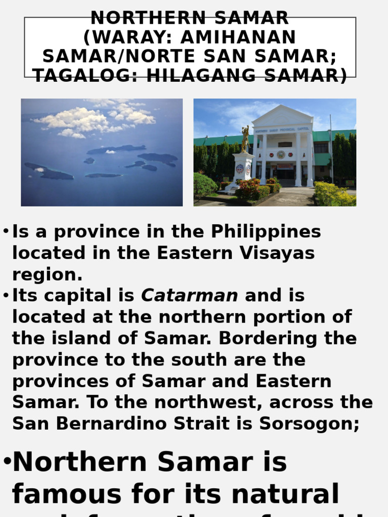 Explore Northern Samar: A Travel Guide | PDF