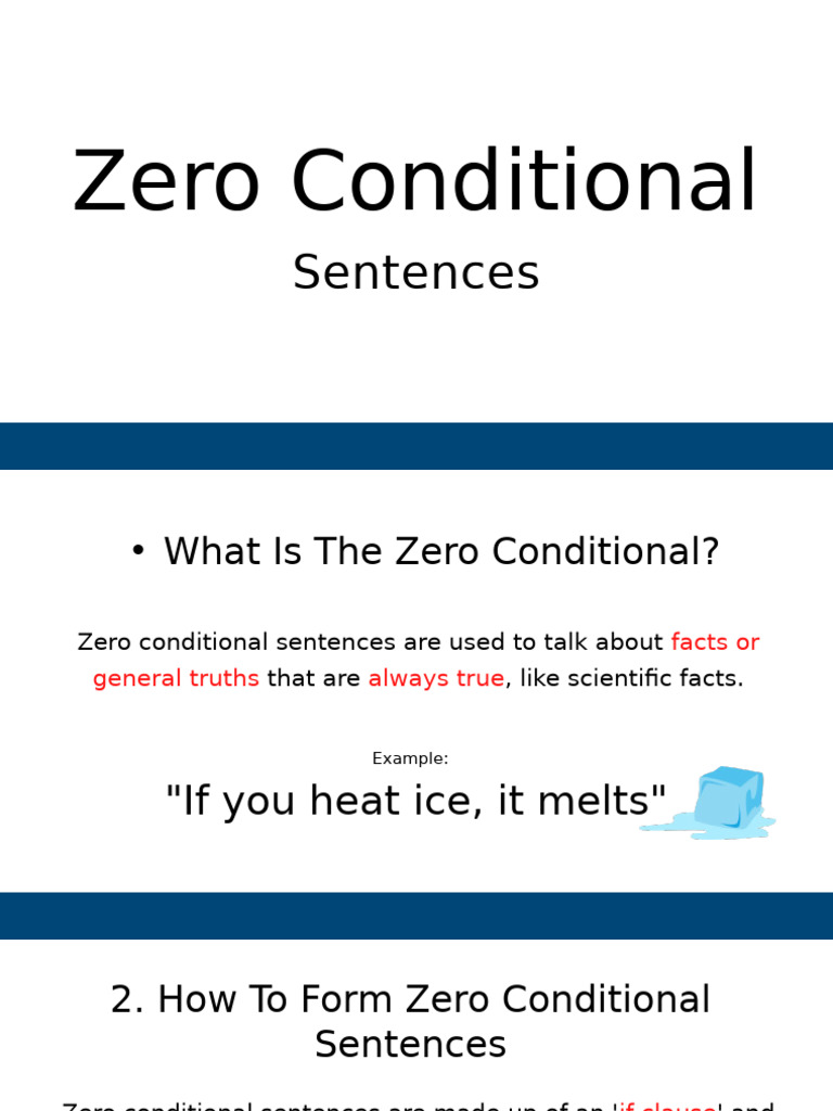 Understanding Conditional Sentences | PDF | Sentence (Linguistics) | Clause