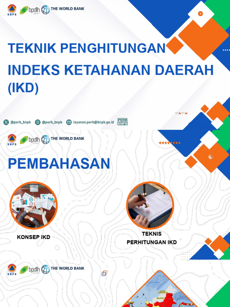 Teknik Perhitungan Indeks Ketahanan Daerah | PDF