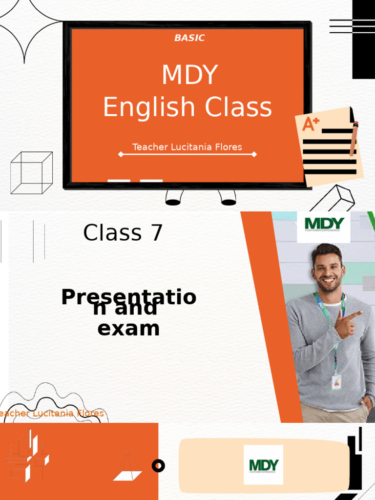 Mdy Basic Class 7 August | PDF