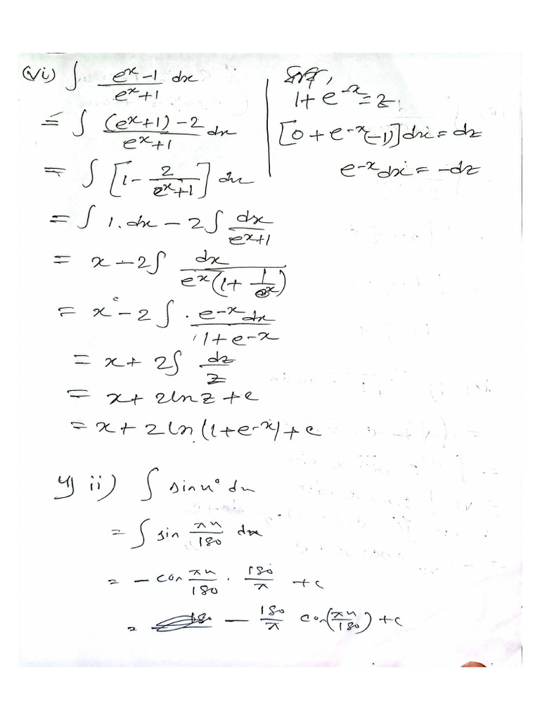 5.5.25 Math Note | PDF