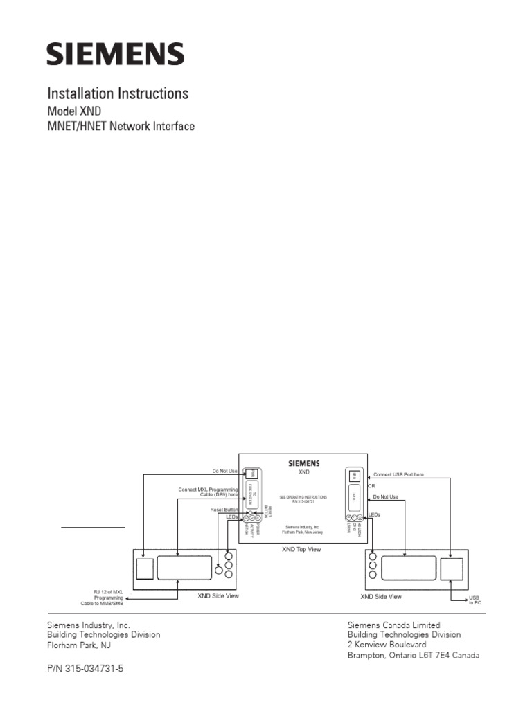 XND Network Interface Installation Guide | PDF | Usb | Computer ...