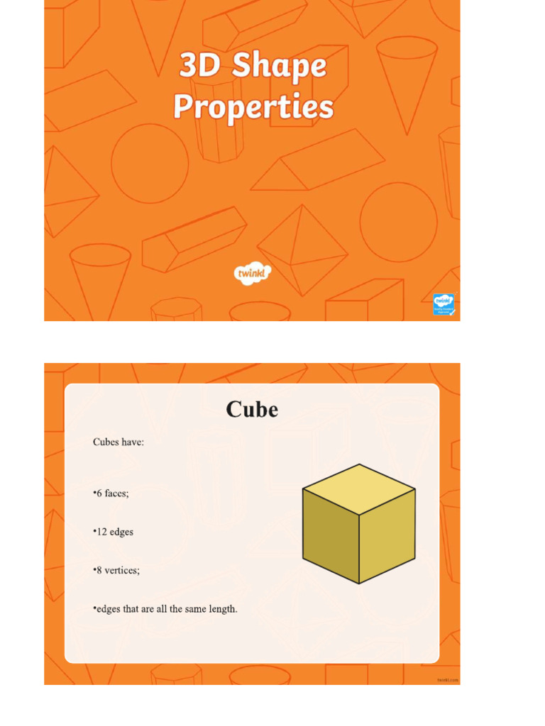3D Shape | PDF