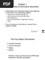 An Overview of Derivative Securities