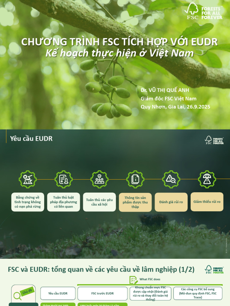 FSC Aligned EUDR-Quy Nhon 26.9.2025 | PDF