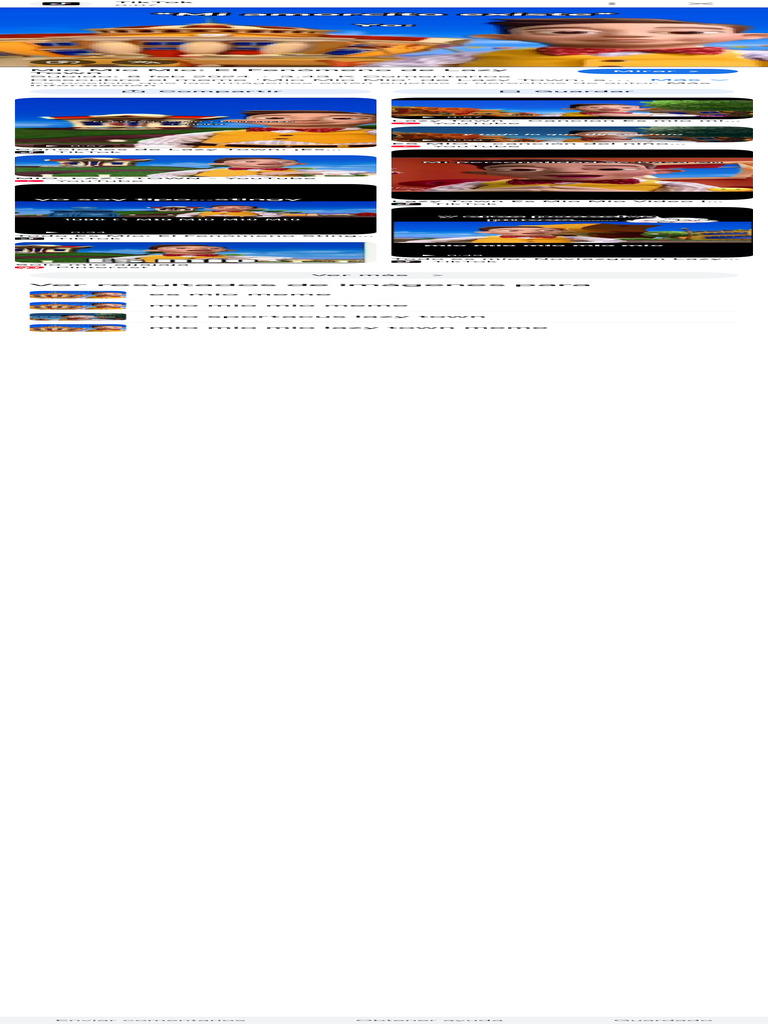 Mio Mio Mio Lazy Town Buscar Con Google Pdf Redes Sociales