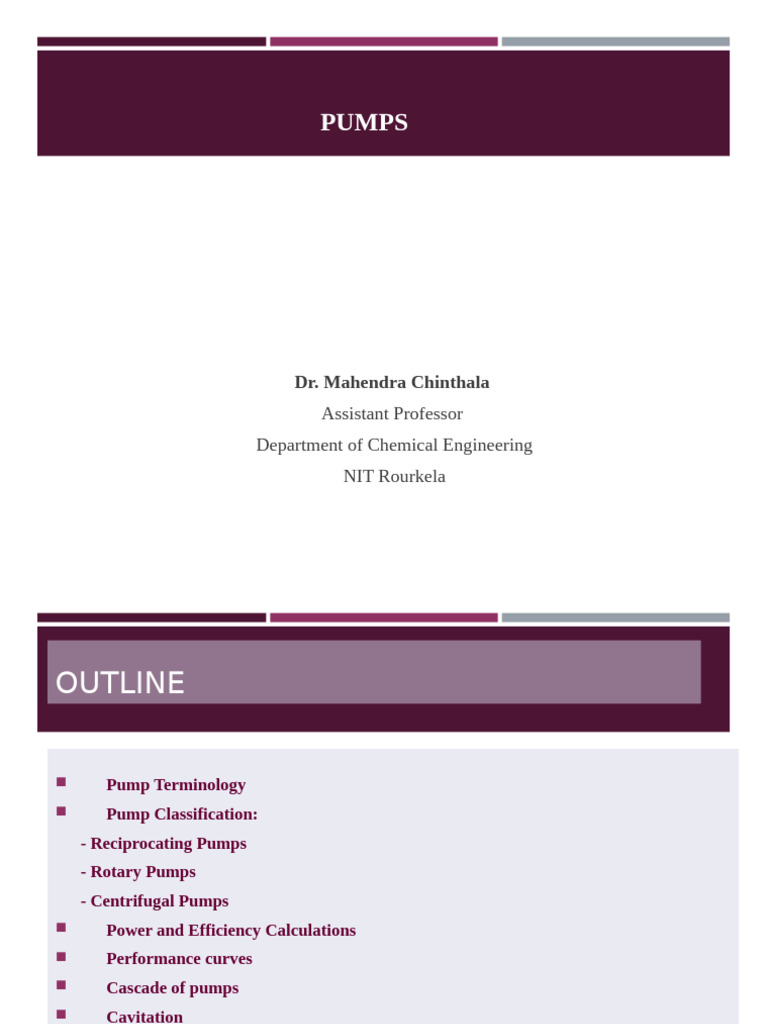 Pumps | PDF | Pump | Fluid Mechanics