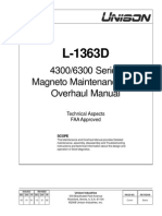 Magnetos Slick Series 4300 - 6300 Manual Maintenance & Overhaul