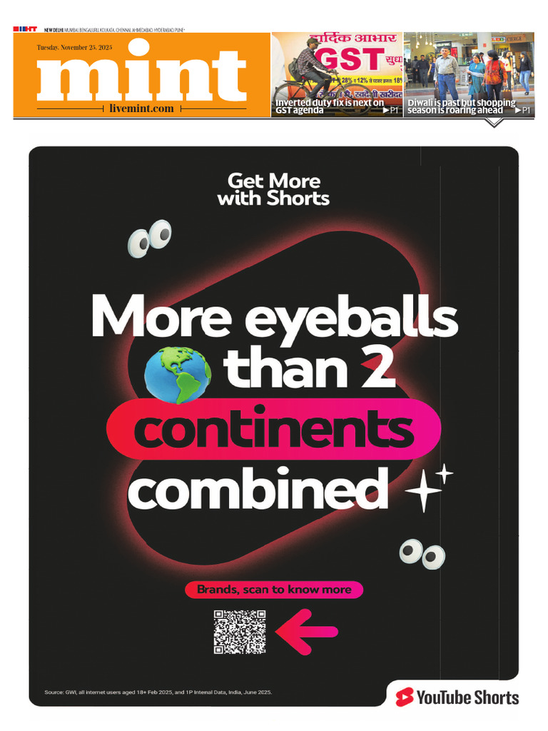 The Mint 25 11 2025 | PDF | Air Pollution | Particulates