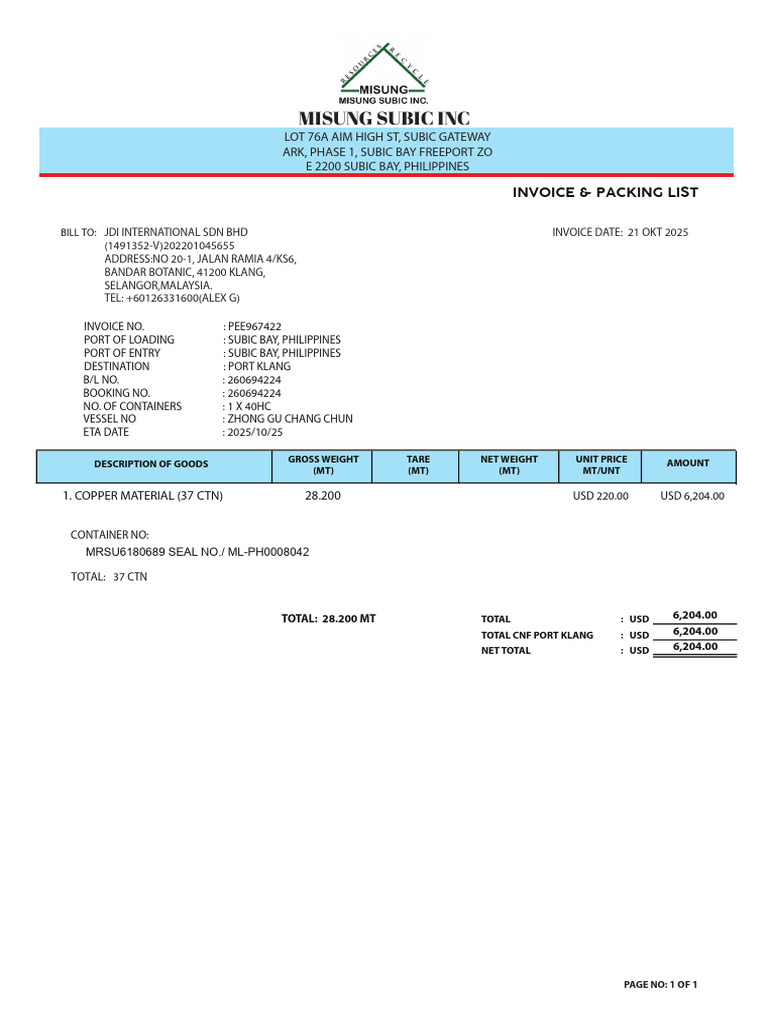 Inv&Pl Pee967422 | PDF