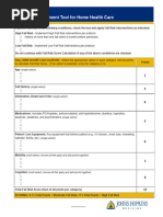 FRAT Falls Risk Assessment Tool Guide | PDF | Risk | Clinical Medicine