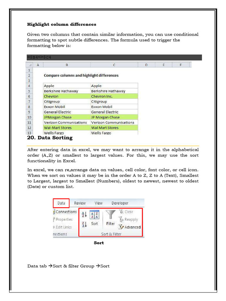 Ms Excel Notes - Compressed-49-87 | PDF | Microsoft Excel | Spreadsheet