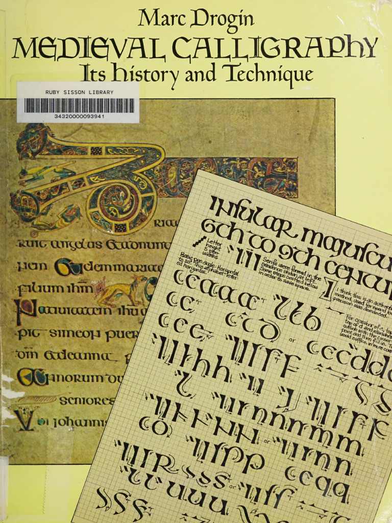 Medieval Calligraphy Techniques Guide | PDF | Calligraphy | Typefaces