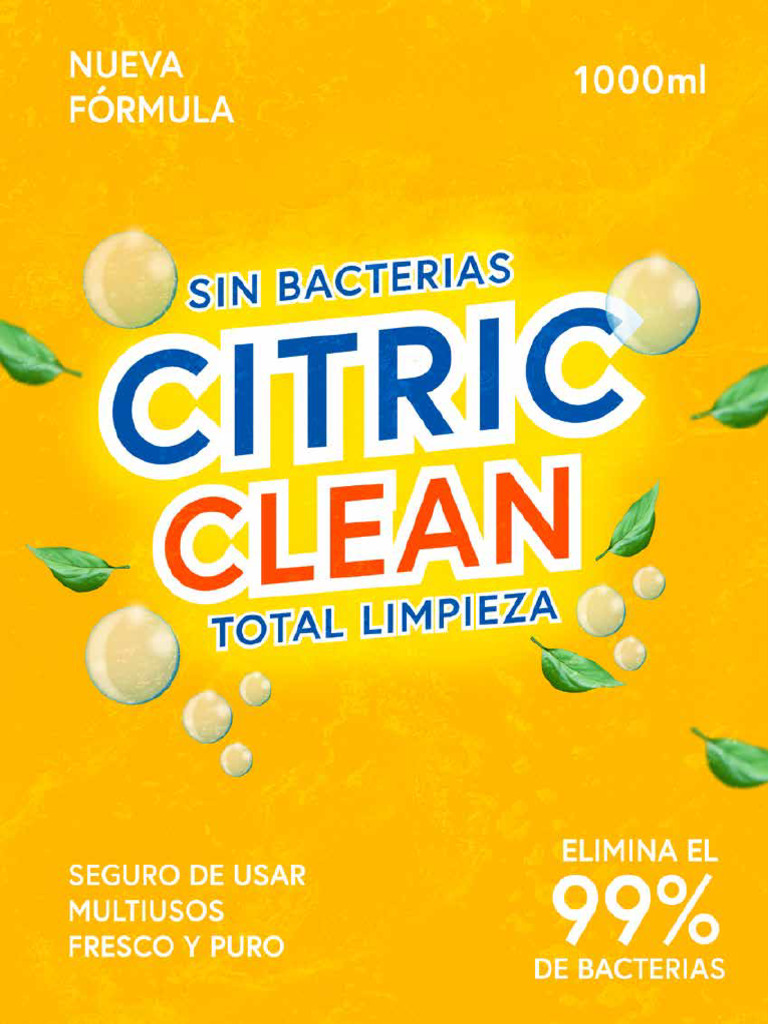 Poster Citric Clean | PDF
