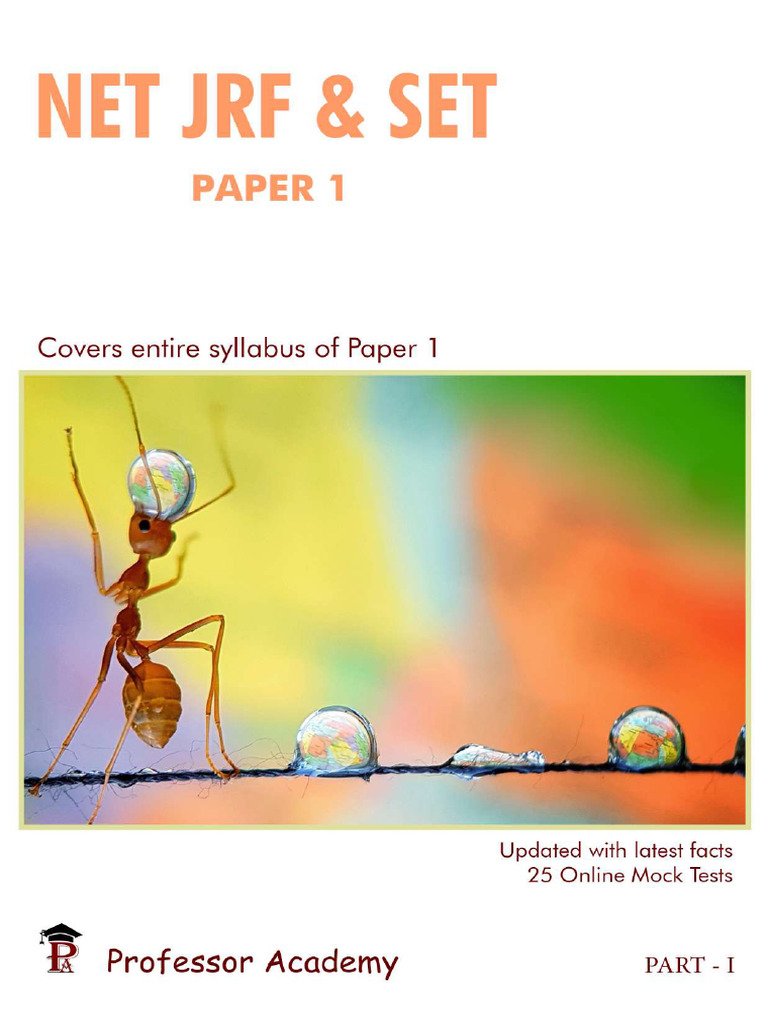 UGC NET & SET - Paper 1 | PDF | Communication | Code
