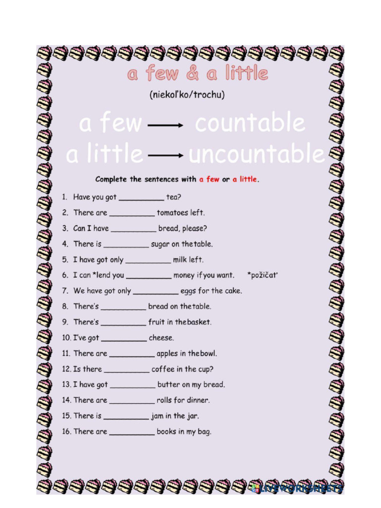 A2 Unit 7 Quantifiers 1 | PDF