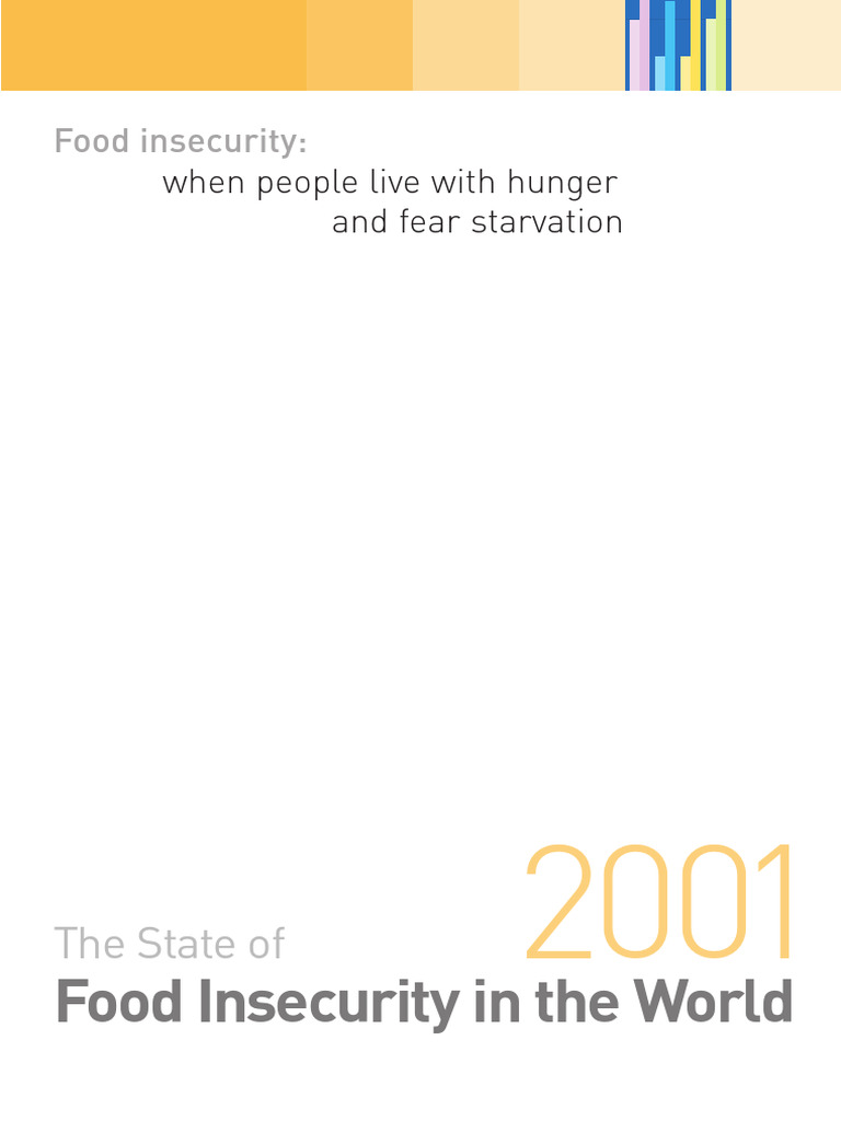 Global Food Insecurity Report 2001 | PDF | Food Security | Hunger