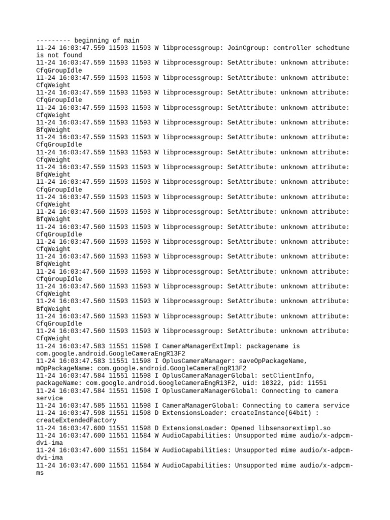Log Cat 1763980427512 | PDF | System Software | Computing