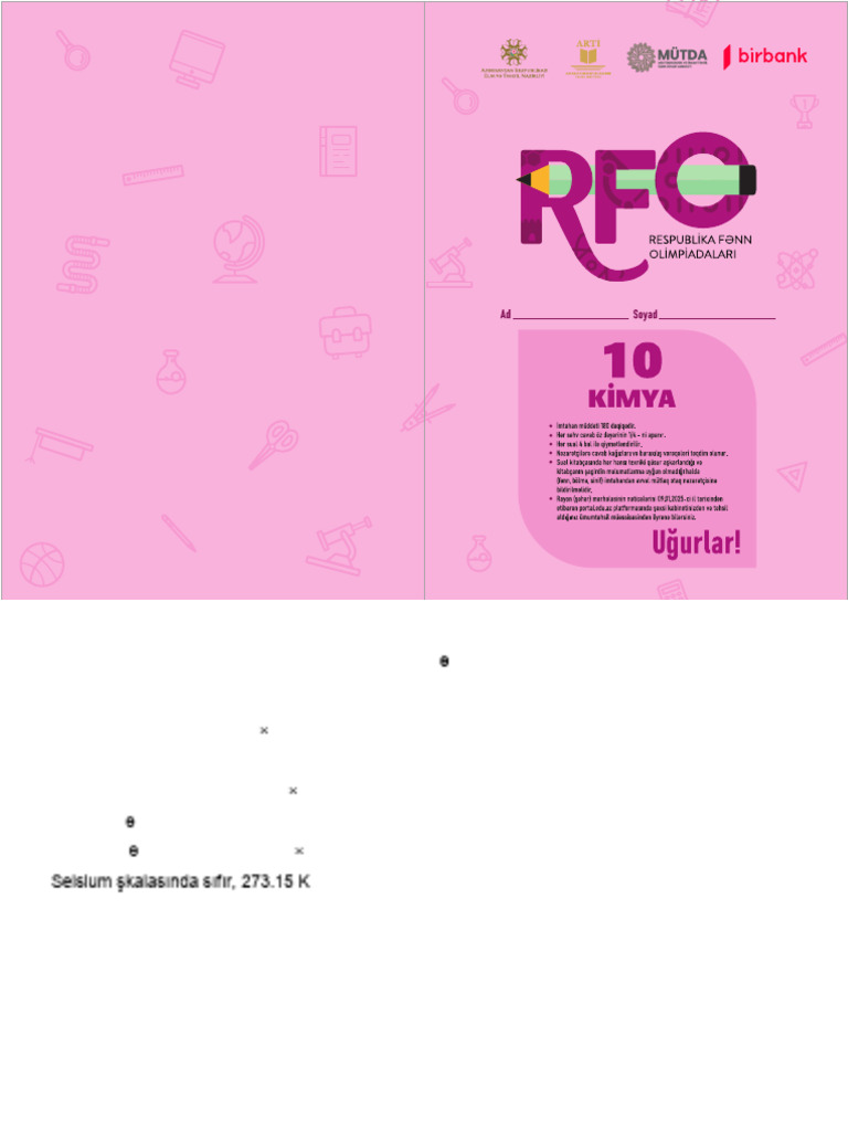 RFO Kimya Az 10 Merged | PDF