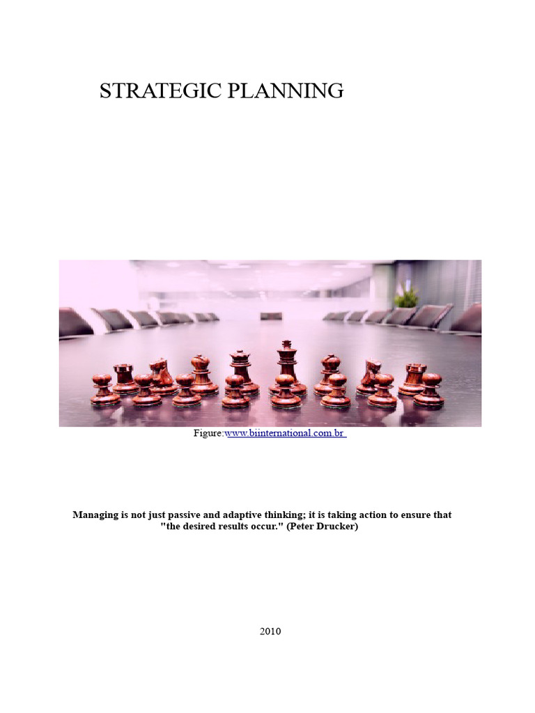 Strategic Planning | PDF | Strategic Management | Strategic Planning