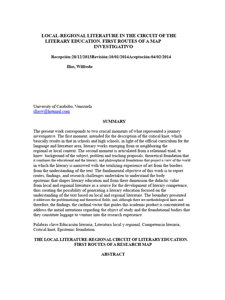 Local Literature | PDF | Aesthetics | Knowledge